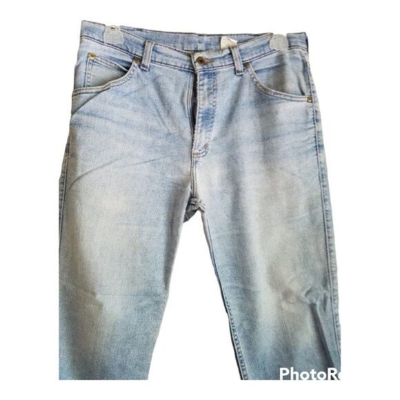 Jean's by Sport Worn, Stained, and Fraying Blue - Picture 2 of 6